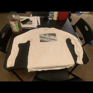White Tokyo mens medium long sleeve shirt